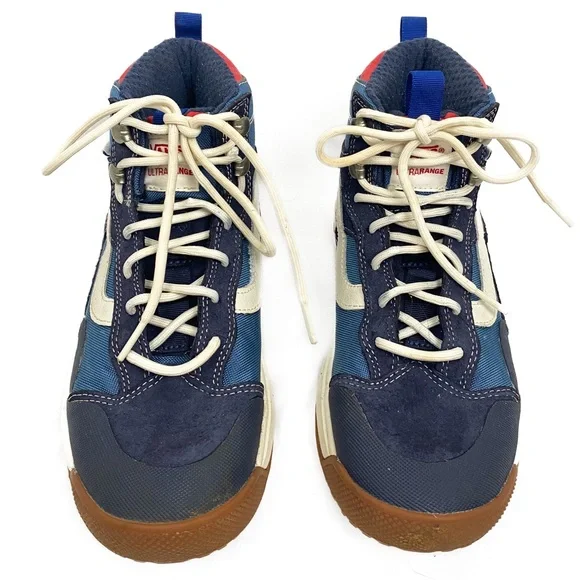 Vans Unisex Ultrarange Exo Hi MTE Hiking Boots, Navy - Size Womens 8.5 - Picture 2 of 12